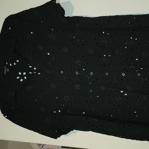 Torrid blouse with see through design